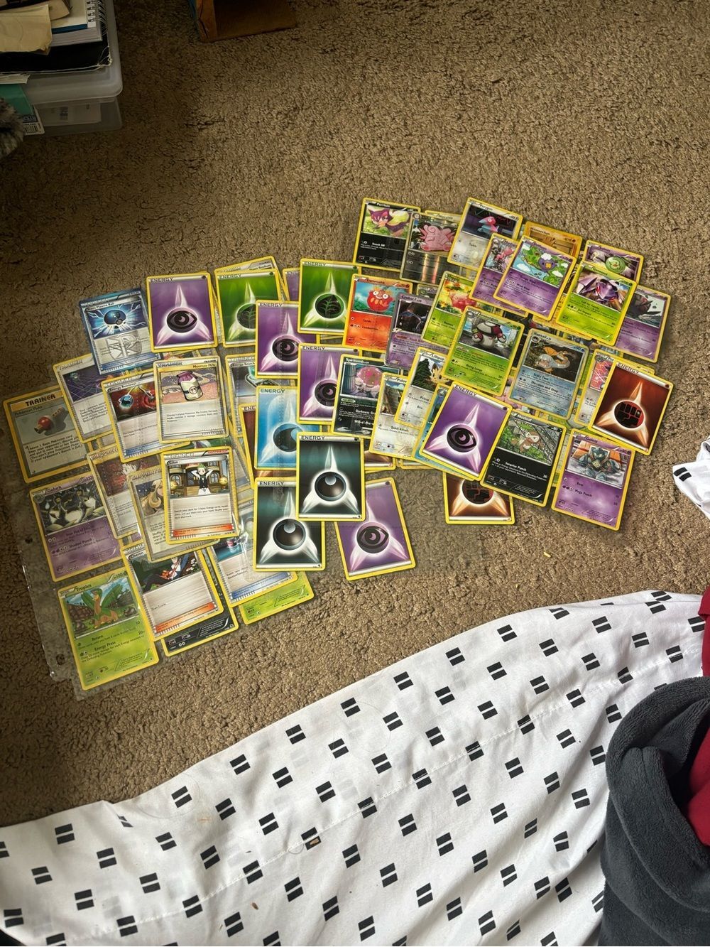 Trading Card Game Mixed Card Lot - Assorted Colors